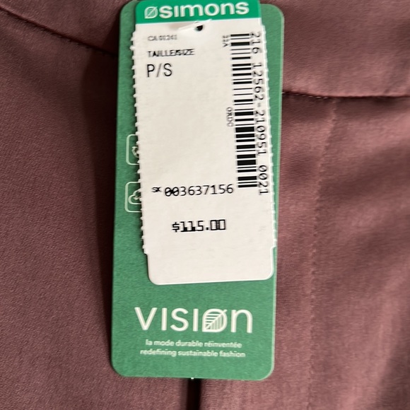 Simons Brown Wide Leg Trouser Womens Small - Picture 4 of 12